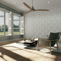 Ekena Millwork 5 8 W 5 8 H Riley Endurawall dekoratív 3D fali panel