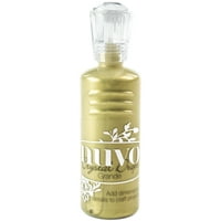 Nuvo Crystal Drops Grande 60ml-fémes-fényes arany