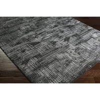 Művészi szövők Montevallo fekete modern 5'3 7'3 terület szőnyeg