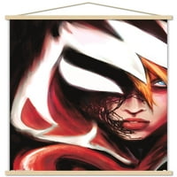 Marvel Comics-Spider-Gwen-Cover fali poszter fa mágneses kerettel, 22.375 34