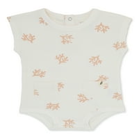 Easy-Peasy Baby Printtarton Bodysuit, 0- hónapos méret