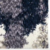 Orian Szőnyegek Luxe Absztrakt Taupe Terület Szőnyeg, 9 '13'