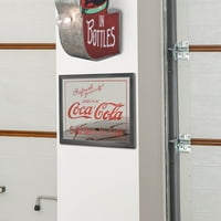 American Art Decor hivatalosan engedélyezett Coca Cola értékesített itt szitanyomás keretes akcentussal tükör ember barlang,