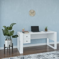 ADA lakberendezési bútorok fehér sayre modern íróasztal