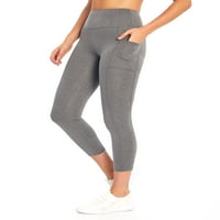 Bally Total Fitness Női aktív magas emelkedésű zseb boka Legging 25