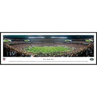 New York Jets - Yard Line a Met Life Stadionon - Blakeway Panoramas NFL nyomtatás standard kerettel