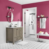 Jobb Homes & Gardens belső festék és alapozó, málna szorbet rózsaszín, gallon, félig fényes