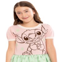 Disney Girls Lilo Stitch cosplay ruha, Méretek 4-16