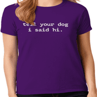 Graphic America Cool Animal Dog idézi a női női póló kollekciót