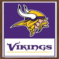 Minnesota Vikings - Logo Wall poszter, 22.375 34