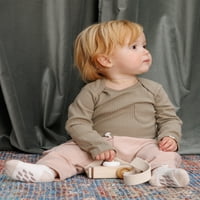 Easy Peasy Baby hosszú ujjú zseb test, méret 0- hónap