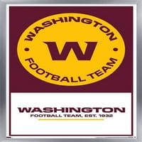 Washington labdarúgó -válogatott - Logo Wall Poster, 14.725 22.375