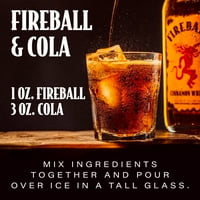 Fireball -fahéjas whisky, 3,5 literes tűzoltó doboz, 33% alkohol