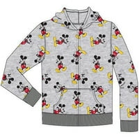 Disney Mickey körülöttem fiúk cipzáras pulóver