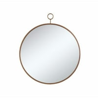 Alátét Társaság Átmeneti kör alakú tükör, arany 36x30