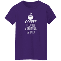 Graphic America kávé idézi a női grafikus póló kollekciót