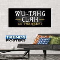 Trendek Nemzetközi Hírességek poszter- Wu-Tang klán- Chambers Premium Poster Mount Bundle