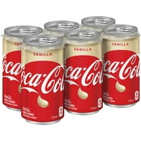 Coca-Cola vanília szóda üdítőitalok, 7. fl oz, csomag