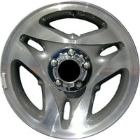 Felújított OEM alumínium ötvözet kerék, közepes faszén, illeszkedik 2001- Mazda pickup