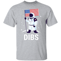 Graphic America Funny Dibs július 4., függetlenség nap férfi póló