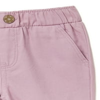 Garanimals kislány pull-on nadrág és kocogók, 3-csomag, méret 0 3m-24m