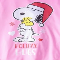 Snoopy Girls 'Poli 2 darabos karácsonyi pizsama alváskészlet