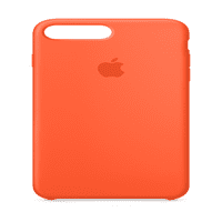 Apple szilikon tok iPhone Plus és iPhone Plus számára - fűszeres narancs