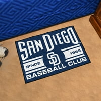 San Diego Padres Baseball Club Starter szőnyeg 19 X30