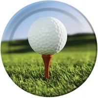 Sport -fanatikus golflemezek, 8pk