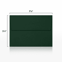 Luxpaper A meghívó borítékok, 1 4, zöld ágynemű, 500 csomag