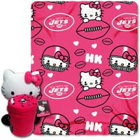 New York Jets NFL Hello Kitty dobás kombinációval