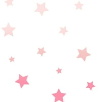 Gap Home Kids ombre csillagok organikus pamutkeverék-készlet, iker, rózsaszín, 3 darabok