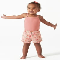 Modern pillanatok: Gerber kislány rövidnadrág, 2-csomag, méret 0 3m-24m