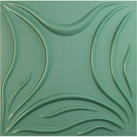 5 8 W 5 8 H Savannah endurawall dekoratív 3D -s fali panel, univerzális gyöngy fémes tengeri köd