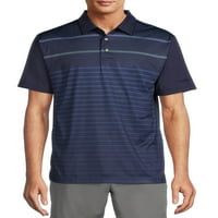 Ben Hogan férfi és nagy férfi mellkas csíkos Golf póló, akár 5XL