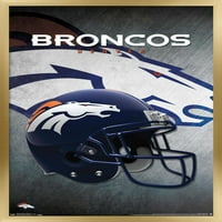Denver Broncos - sisak fali poszter push csapokkal, 22.375 34