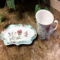 Elegantoss új csont porcelán egyedi Tea kávéscsésze oz és Snack csészealj egy vonzó újrafelhasználható kézzel készített ajándék