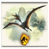 Jurassic World: Dominion-Quetzalcoatlus Fókuszfal Poszter, 22.375 34 Keretes