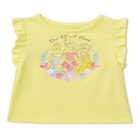 Disney Princess Baby & Toddler Girls Pinafore ruha, 2 darabos ruhakészlet, méretek 12m-5T