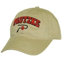 Pautzke khaki piros p-hook logóval kalap
