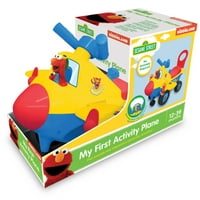 Kiddieland Toys Limited - Lights n 'Sounds Elmo Activity Plane Ride -on