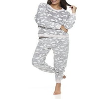 Sleep & Co női és női plusz plüss pizsama szett, 2 darab