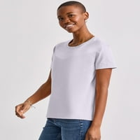 Hanes Essentials női pamut póló, Túlméretezett Fit Urban Lilac XS