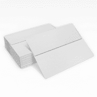 LUXPaper A Meghívó Borítékok, 1 4, Fehér Nyír, 500 Csomag