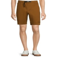 Tony Hawk Men's Stretch Twill lapos elülső rövidnadrág csat bezárással, S-XL méretű