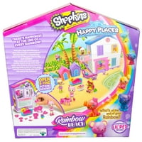 Shopkins Happy Places Rainbow Beach bútorkészlet, BBQ party