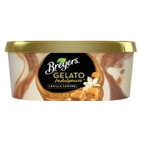 Breyers vanília karamell gelato kényeztetések, 28. oz