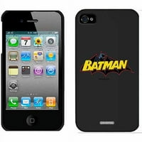 Batman logó sárga kék dizájn az Apple iPhone 4 4s thinshield-on-on tokon, a Coveroo