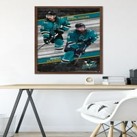 San Jose Sharks - Duo Wall poszter, 22.375 34