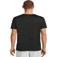Atlétikai munkák férfiak és nagy férfiak aktív pólója rövid ujjú, S-3XL méretű